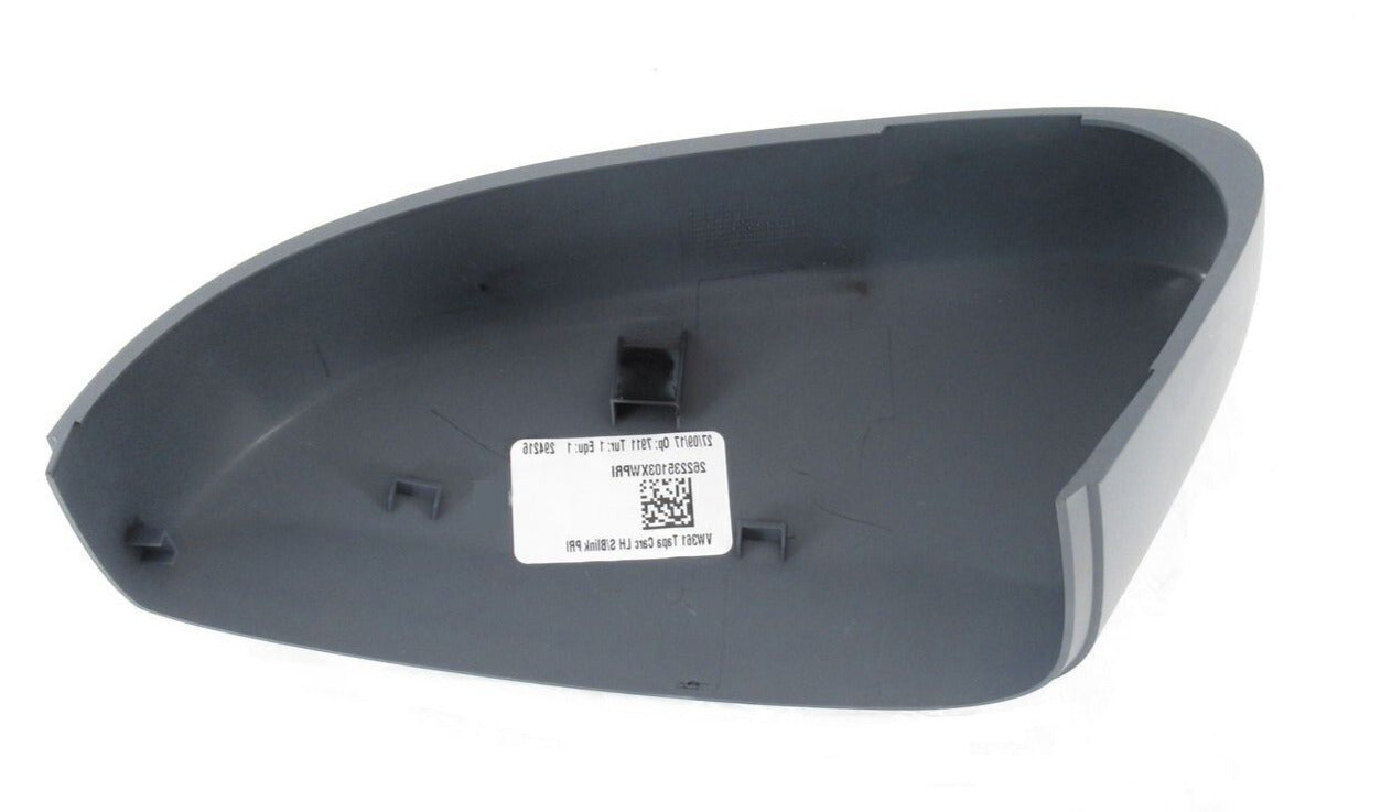Genuine VW Right Mirror Cover Passenger Side Primed Gray Jetta-Sedan 2011-2018
