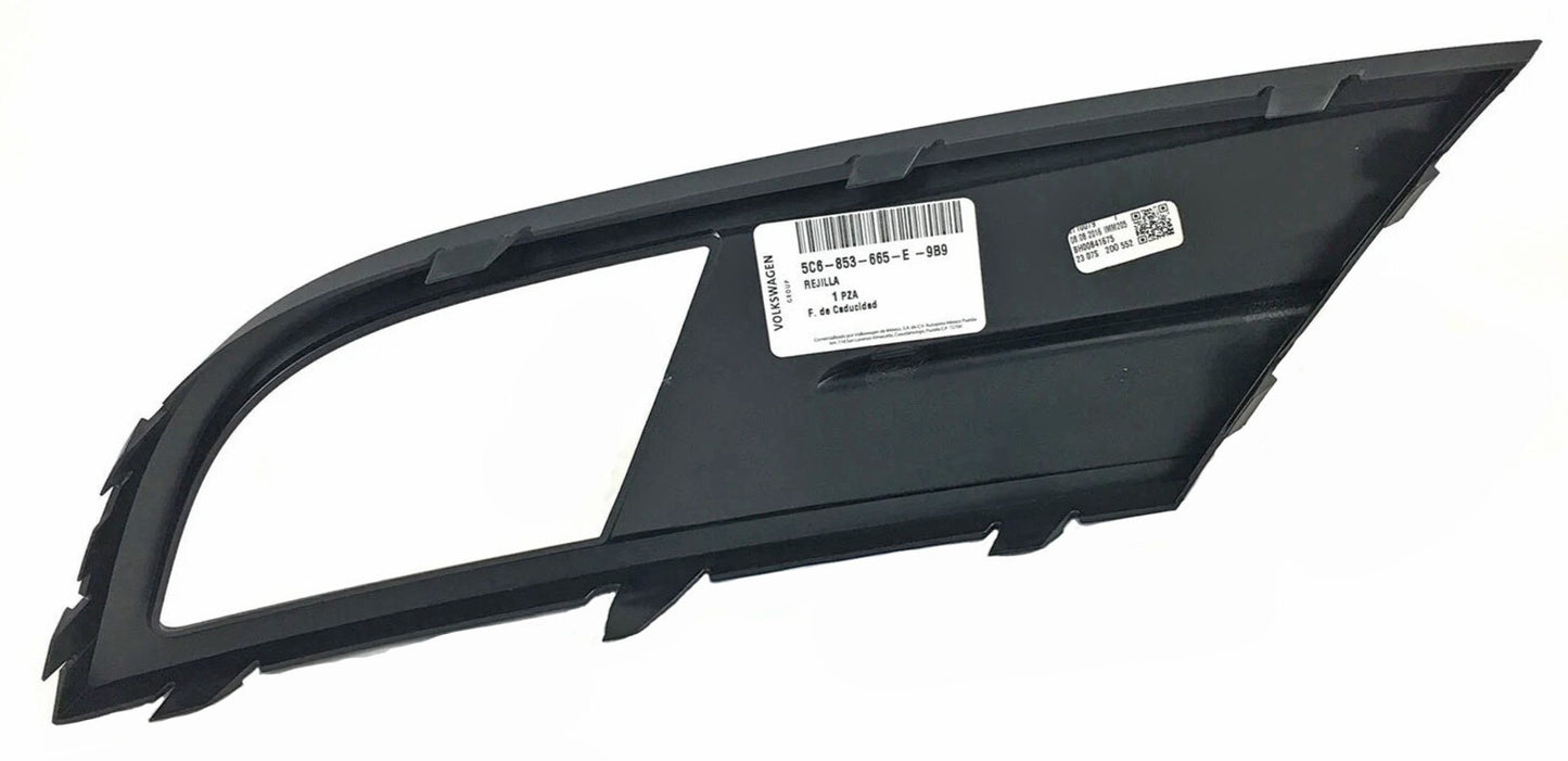 Genuine OEM VW Left Lower Bumper Grille Fog Light Cover Jetta 2015-18 except GLI