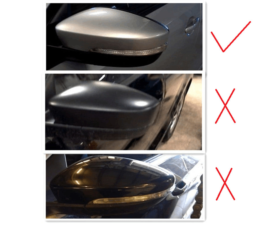 New Genuine VW Left Mirror Cover Driver Side Primed Gray Jetta-Sedan 2011-2018