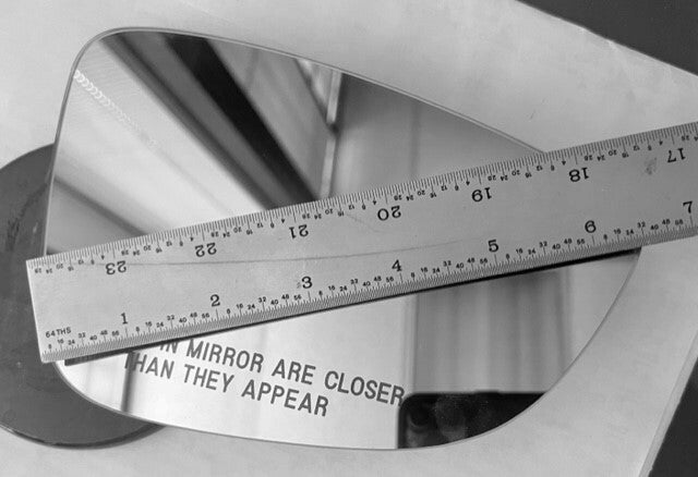 Genuine VW Right Mirror Glass Passenger Side Jetta-GLI 13-18 Blind Spot Monitor