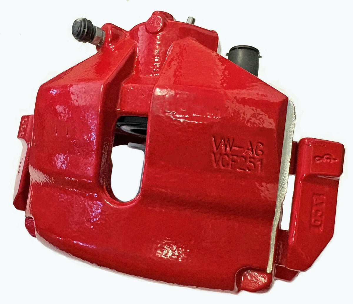 New Genuine OEM VW Right Front Disk Brake Caliper, Jetta-GLI & Golf-GTI 2006-13