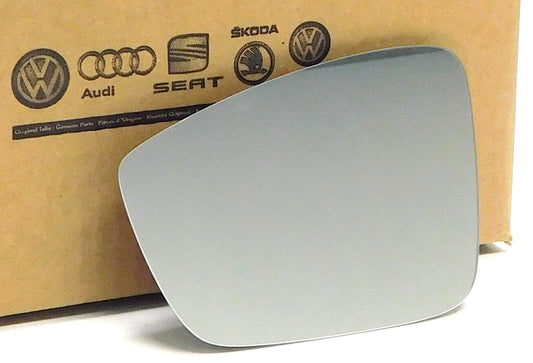 New Genuine VW Left Heated Mirror Glass Driver Side Jetta 2011-2018 except GLI