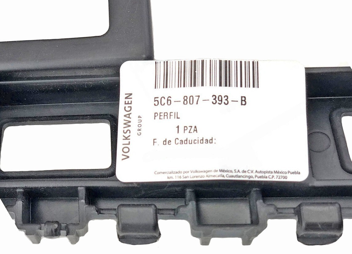 Genuine OEM VW  Left Bracket Mounting Brace Guide for Rear Bumper Jetta 2011-14