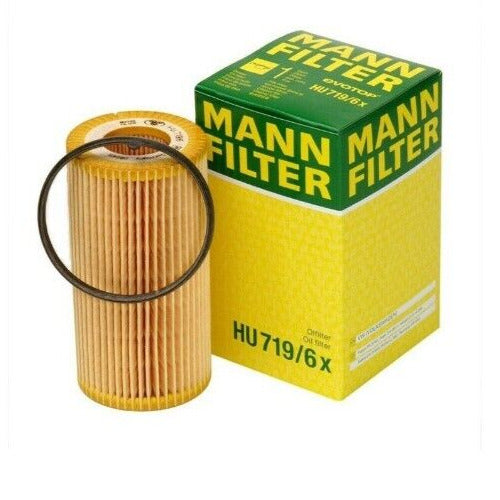 MANN Oil Filter HU719/6X VW Jetta Beetle Golf 2.5 2005-14, Jetta Golf 2.0T 05-10