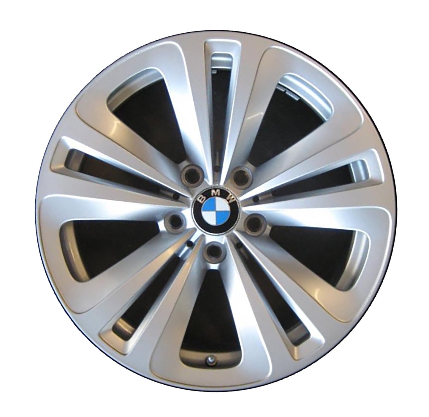 Genuine OEM BMW Alloy Wheel Rim & Emblem 535i-GT 550i-GT 2010-2017, 740i 2011-13