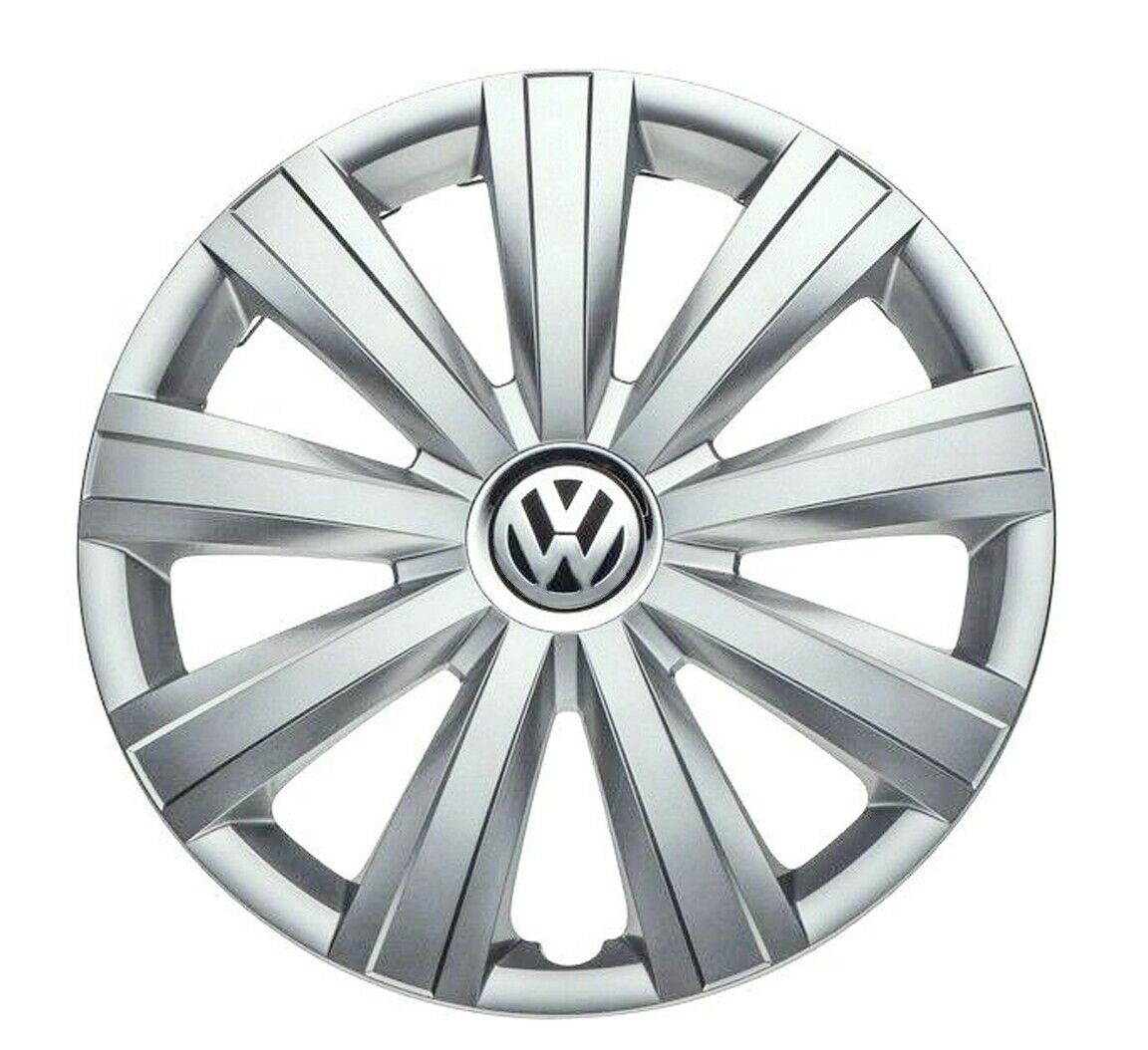 New Genuine OEM VW Hub Cap Jetta-Sedan 2011-2014 9-spoke Cover fits 15" wheel