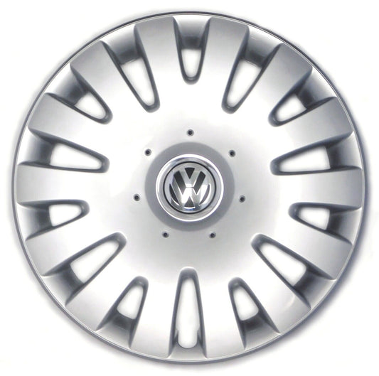 New Genuine OEM VW Hubcap Jetta Rabbit 2005-2010 14-spoke Cover fits 16" wheel