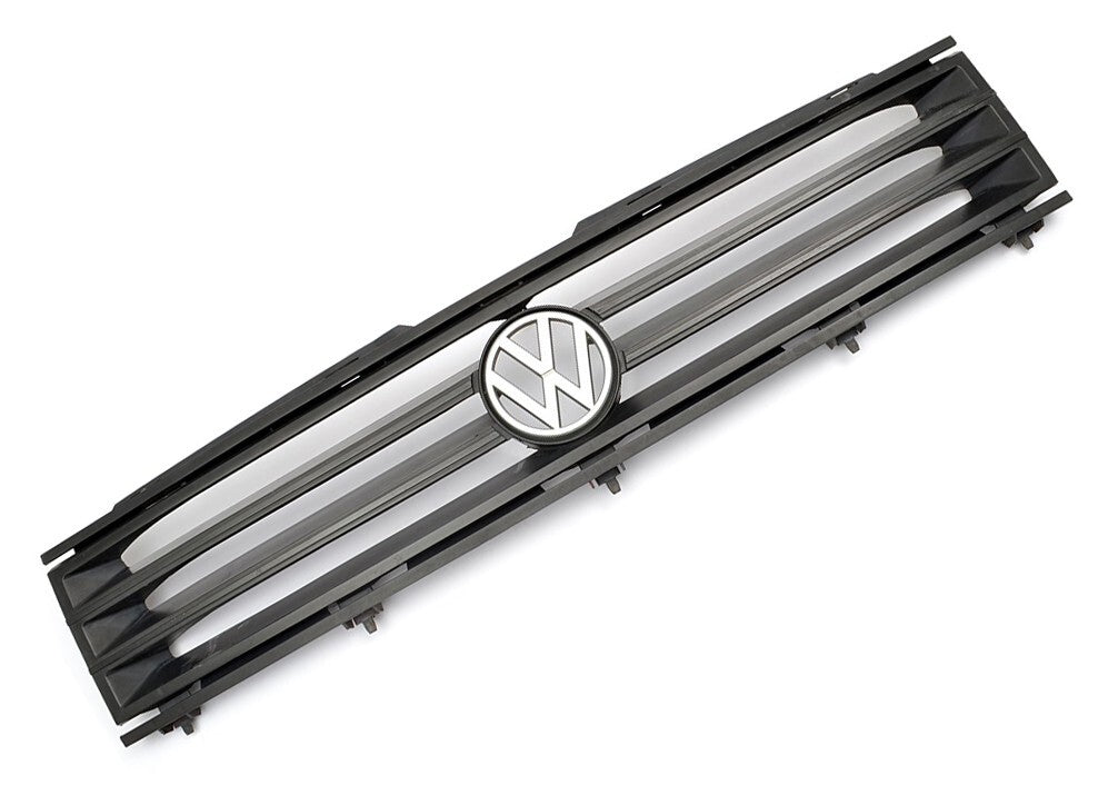 New Genuine OEM Volkswagen Fox 1986-1990 Front Radiator Grille with VW Emblem