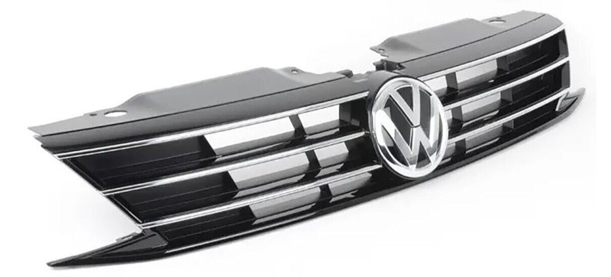 New Genuine OEM VW Front Grille with Emblem Jetta 2015-18 w/o Collision Warning