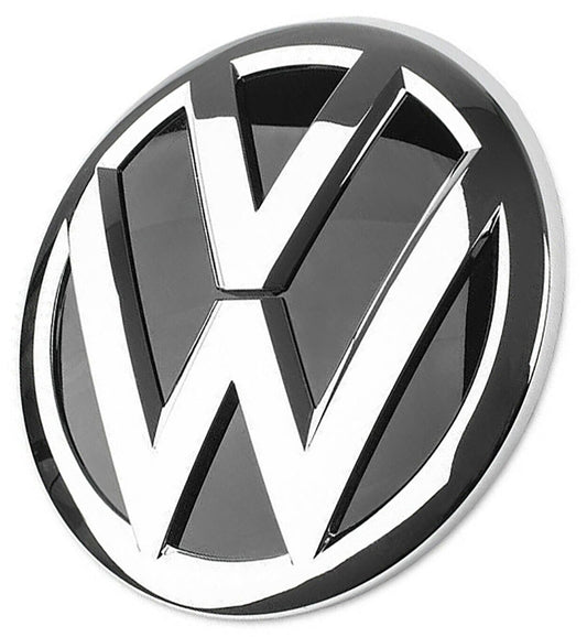 New OEM VW Front Grille Emblem fits most Passat 2016-18 exc. w/PreCrash/AutoBrks