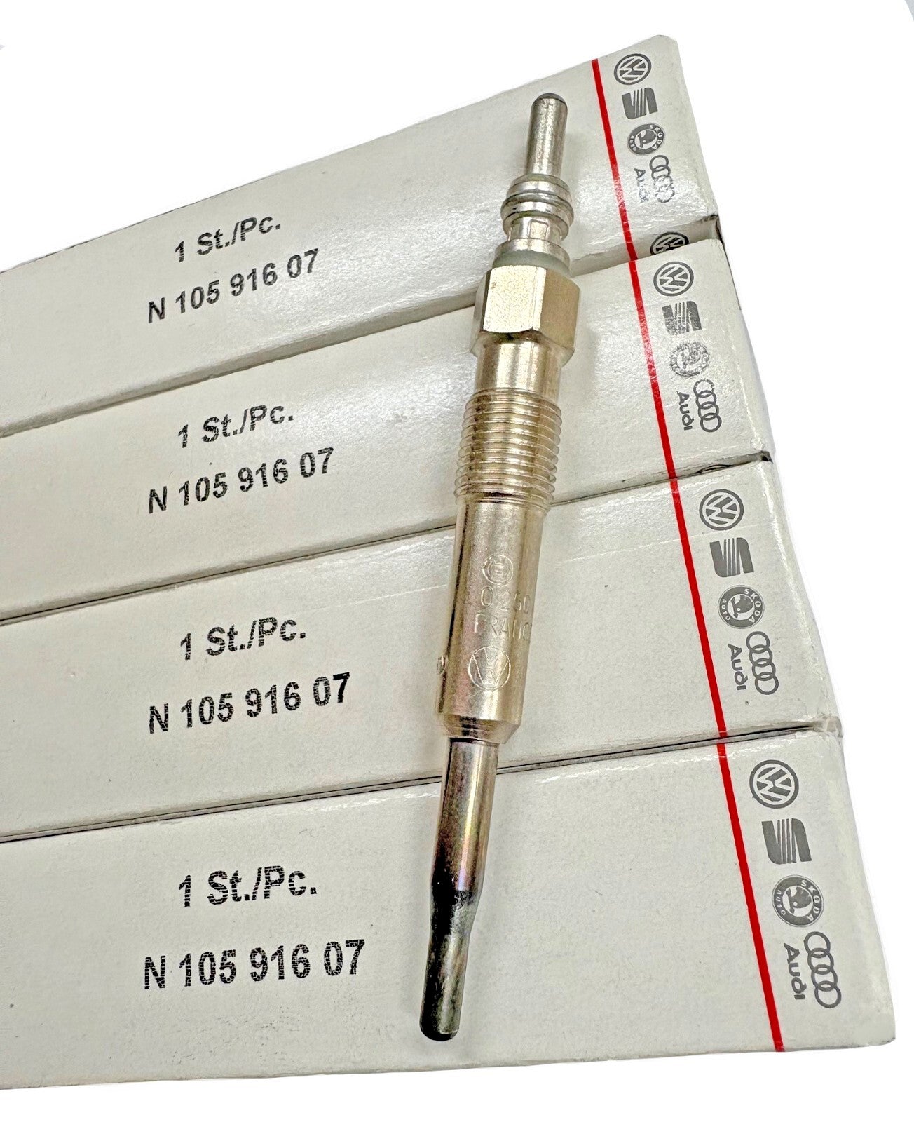 New Genuine VW Diesel Glow Plug Jetta Beetle Golf Passat TDI 2004-2005 N10591607