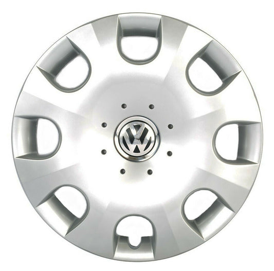 New Genuine OEM VW Hubcap Beetle 2006-2010 8-Spoke Cover fits 16 inch wheel-R16