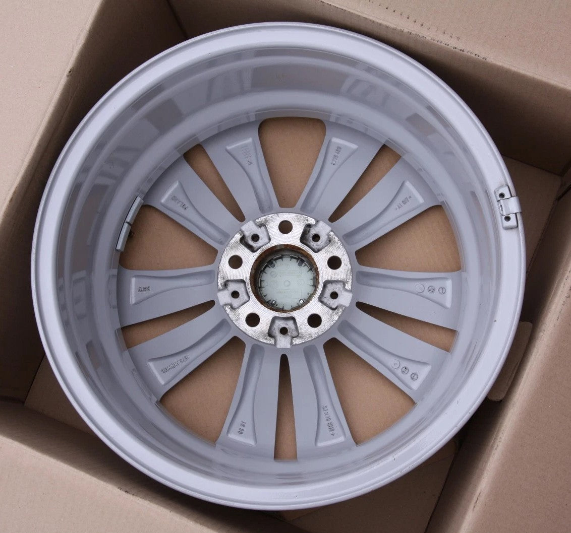 Genuine OEM BMW Alloy Wheel Rim & Emblem 535i-GT 550i-GT 2010-2017, 740i 2011-13