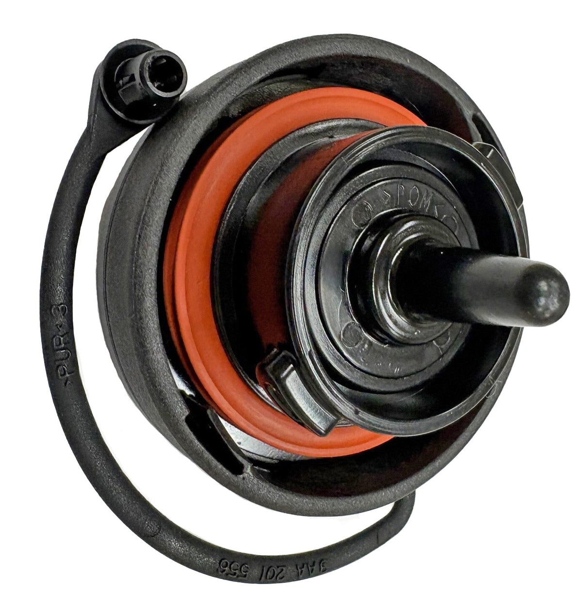 New Genuine OEM VW Gas Cap with Strap & Gasket, Atlas 2021-2024, Tiguan 2022-24