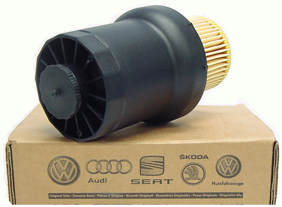 New Genuine OEM VW Oil Filter Cover Cap 2.5 Rabbit Golf Passat MK5 MK6 2006-14