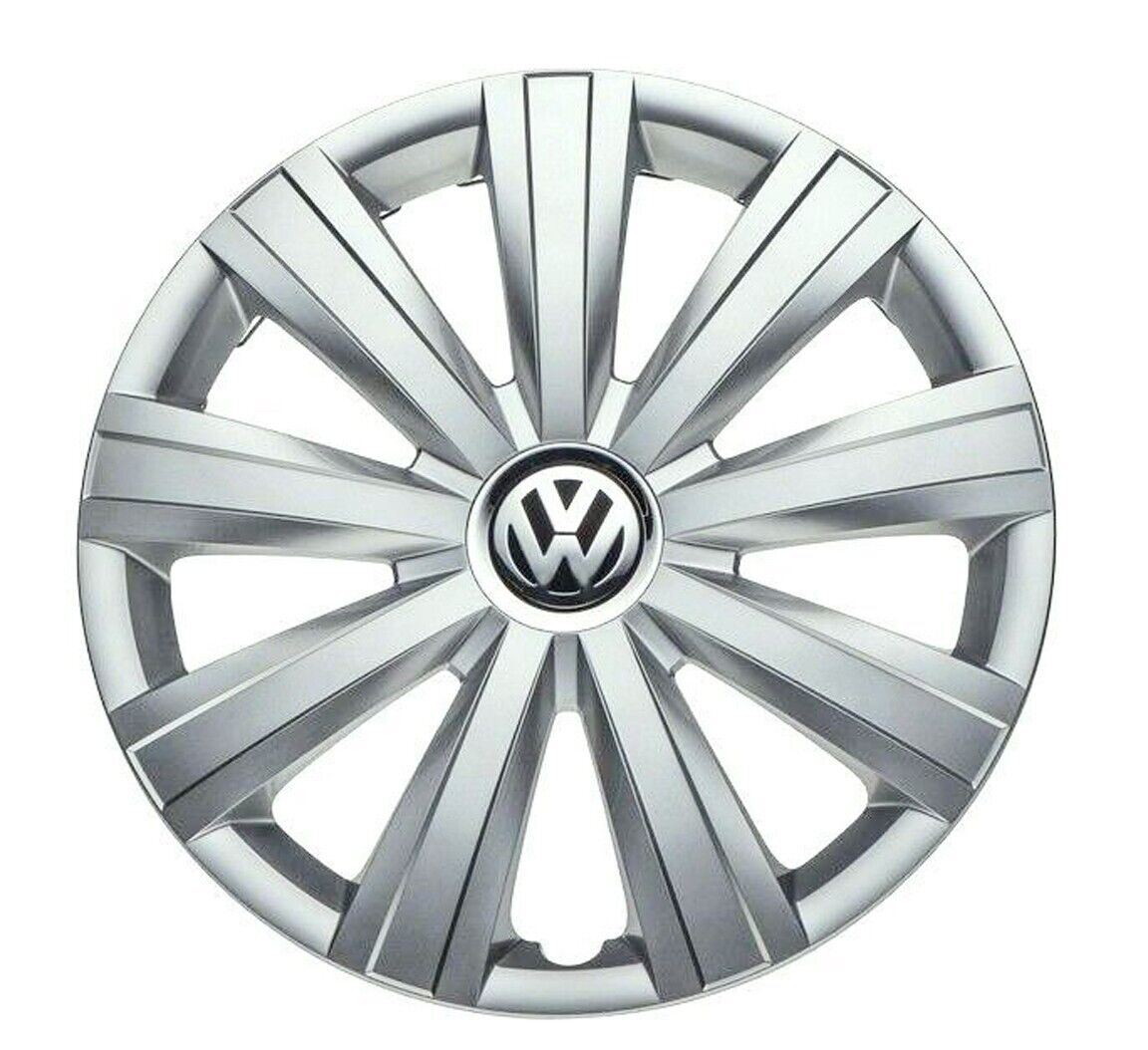 Genuine OEM VW Hub Cap Jetta-Sedan 2011-14 Cover fits 15" wheel - has broken tab