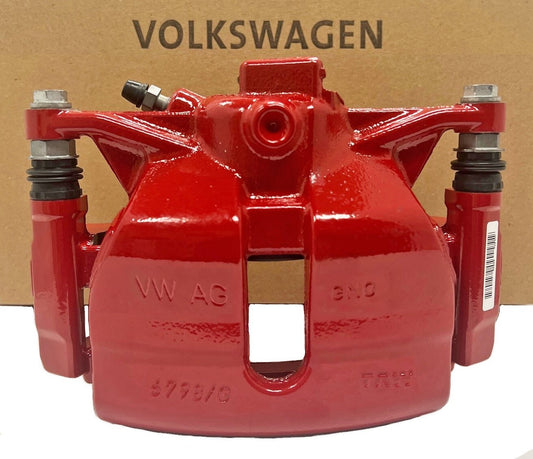 New Genuine OEM VW Right Front Disk Brake Caliper & Carrier Bracket GTI 2015-18
