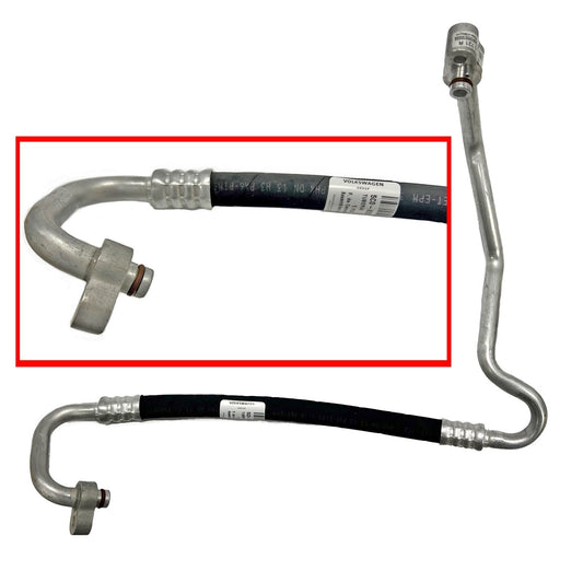 New Genuine OEM VW AC Refrigerant Line Discharge Hose Jetta-Hybrid 1.4 2013-2015