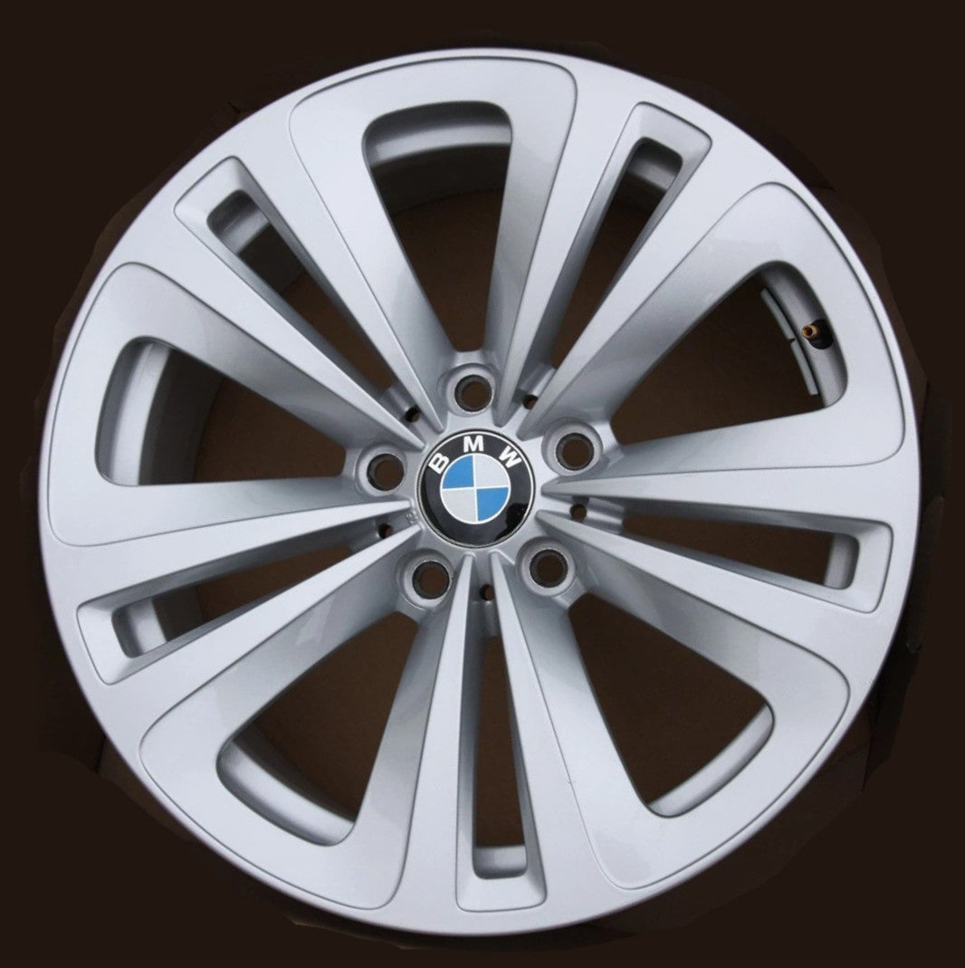 Genuine OEM BMW Alloy Wheel Rim & Emblem 535i-GT 550i-GT 2010-2017, 740i 2011-13