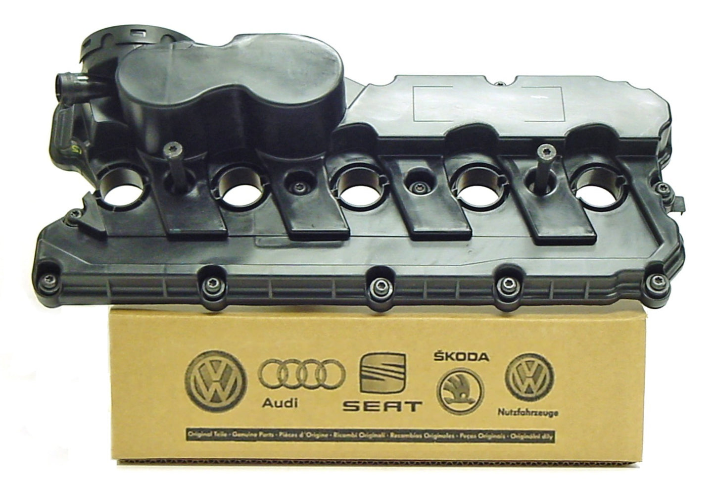 New Genuine OEM VW Valve Cover, Bolts, Gasket & PCV Valve Beetle 2.5 2006-2010