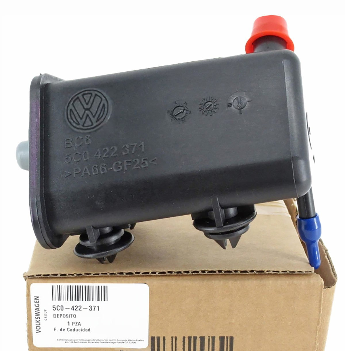 New Genuine OEM VW Power Steering Reservoir Tank 2.5 Jetta Beetle Passat 2011-14