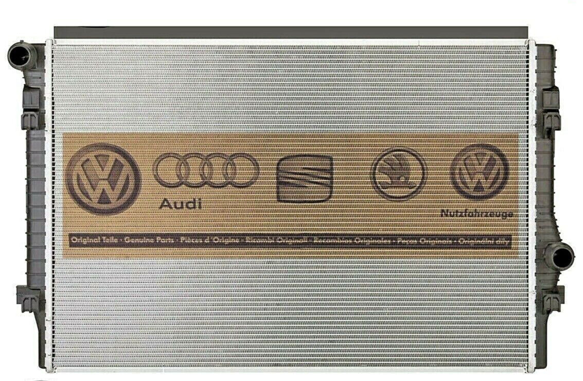 Genuine OEM Radiator VW Golf & SportWagen 1.8 2015-2018 GTI & Golf-R 2.0 2015-19